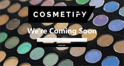 Desktop Screenshot of cosmetify.com